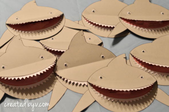 Jawsome Shark Birthday Party! // www.createdbyv.com