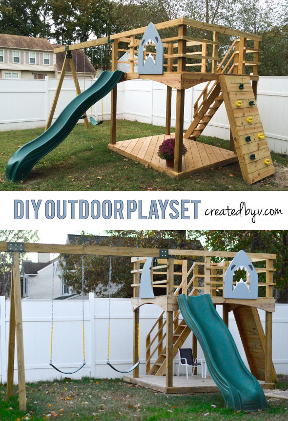 DIY Outdoor Playset