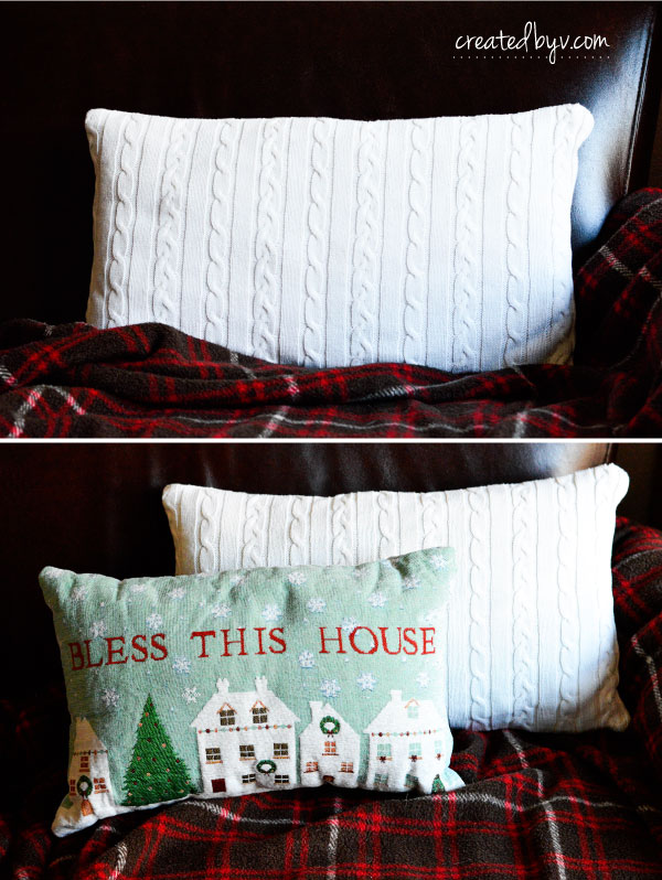 Cozy Up With DIY Sweater Pillows