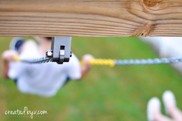 Get the materials and tools list along with additional details and photos for the building of our DIY Outdoor Playset in our backyard.