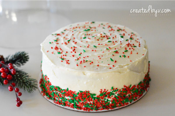 Christmas Checkboard Cake ︎ 12th Baking Day of Christmas 2017 - created ...