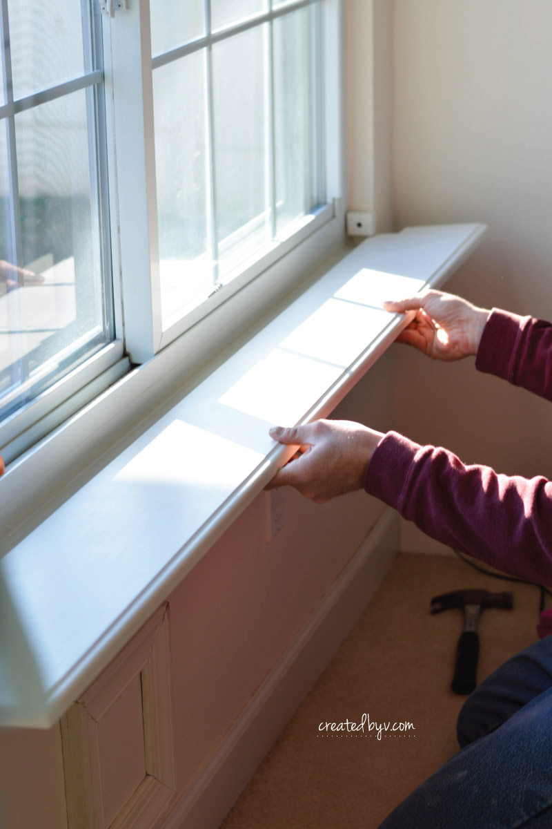 DIY: Removable Window Shelf for Plants - created by v.