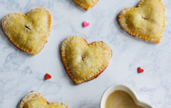 Heart-Shaped Cherry Hand Pies