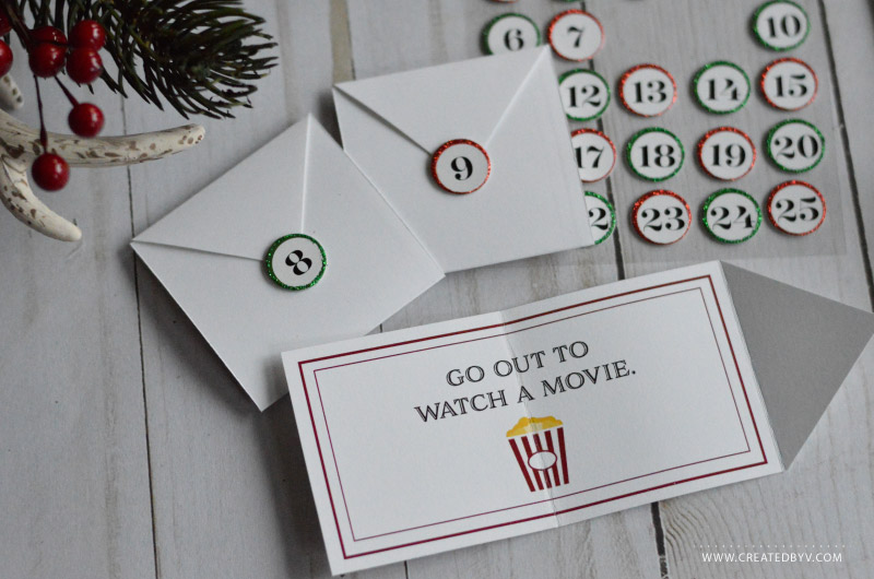 Make December even merrier and brighter with your own Advent Activities Calendar!